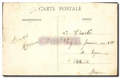 Parijs - Bois de Boulogne - Château de la Muette — n° 553 — Achterkant