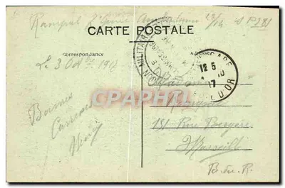 Paryż - Katedra Notre-Dame - Absydę — M.J., nr 537 — Rewers