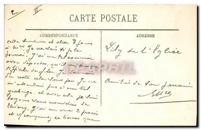 Paris (XVI) — O Bois de Boulogne — Os Acácias — LL. — Verso