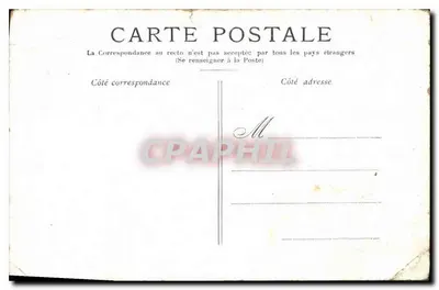 Paris — La Bastille, Colonne de Juillet — éditeur CHOCOLAT GUÉRIN-BOUSTRON PARIS — Verso