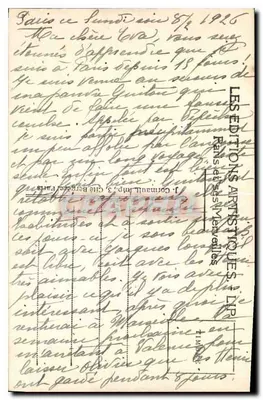 PARIS – A Avenida dos Campos Elísios e os Cavalos de Marly — LIP — Verso