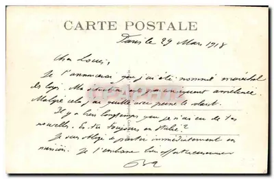 Paris (1er) - Arco do Triunfo do Carrousel — editor Paris — Verso