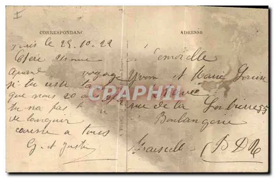 O Domo dos Inválidos — Paris — A.P. — n°65 — Verso