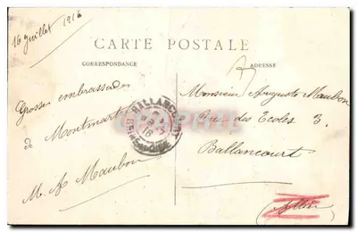 PARIS-Montmartre - Basilica del Sacro Cuore — editore sconosciuto, n° 094 — Verso