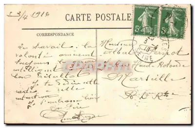 Paris (1er) — O Arco do Triunfo do Carrousel (Jardim das Tuileries) — LL. n°45 — Verso