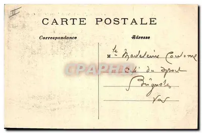 Paryż — Rond-point Pont-Neuf i Statua Henryka IV — C. M. nr 214 — Rewers
