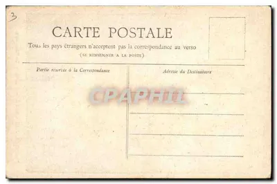 Paryż — Panthéon — Zbiór Petit Journal — Rewers