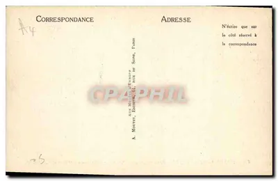 Muzeum Carnavalet — Mały model omnibusu z trzema końmi "Madeleine-Bastille" — Rewers