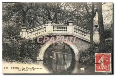PARIS — O Parc Monceau — O Ponte — C.M. — n°478