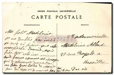 Saint-Michel Archange — beeld op de abtij van het Sacré-Cœur van Montmartre — G. C. te Parijs, nr. 911 — Achterkant