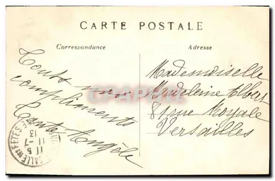 Paris — Bois de Boulogne — O Moulin de Longchamps — G. M. — n°337 — Verso
