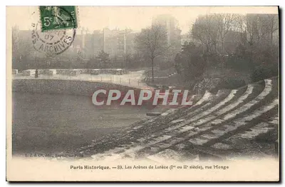 Areny Lutecji (I lub II wiek), ulica Monge — L. J. & Cie, Wydawcy, Paryż