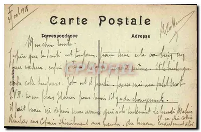 Paris — Arco do Triunfo da Estrela — editor não identificado — Verso
