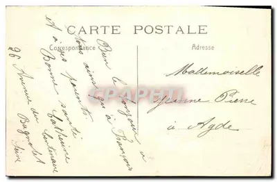 Parijs — Petit Palais — architecturale weergave — uitgever G. Athénger, n° 86 — Achterkant