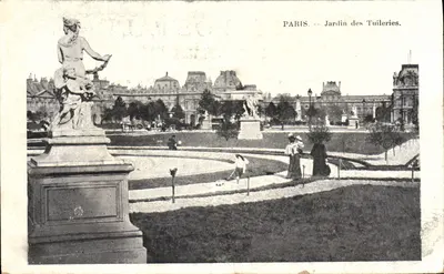Paris — Jardin des Tuileries — éditeur non identifié