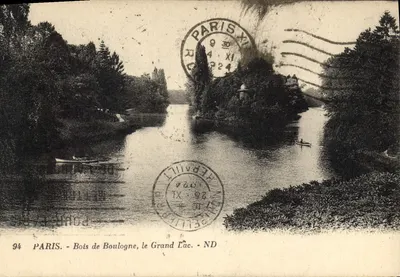 Paris - Bois de Boulogne, o Grande Lago — ND, n°94
