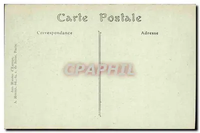Wejście do Muzeum Carnavalet — Paryż — A. Moutet, n°33 — Rewers
