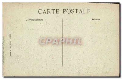 Paryż — Most Alexandre III — wydawca IMP. E. LE DELEY, PARYŻ, nr 4112 — Rewers