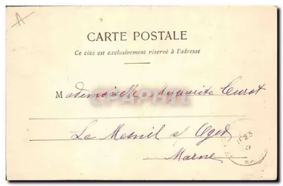 Parijs — Boog van Triomf van de Ster — A. Teride, Parijs — Achterkant