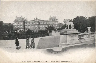 Paris - O Senado e o Jardim do Luxembourg — editor Staenck, Paris