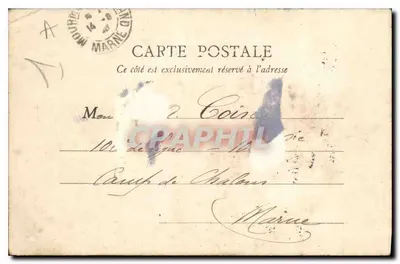 PARIS — Jardin des Tuileries et rue de Rivoli — éditeur Tica — Verso