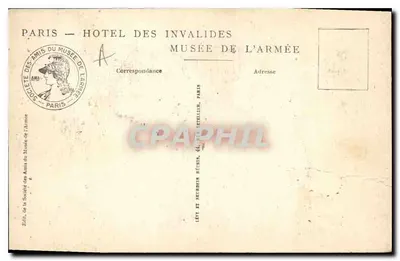Paris - Das Hôtel des Invalides - Die Kapelle - Der Altar — Rückseite