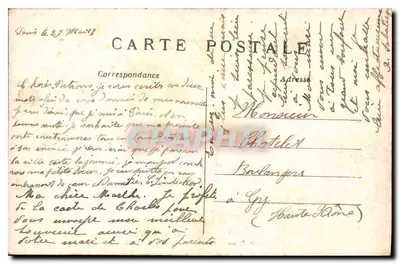 Notre-Dame — Obramowanie chóru kaplicy Matki Bożej — G. M. — Rewers
