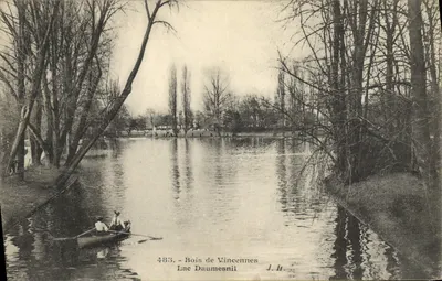 Lago Daumesnil — Bosque de Vincennes — J. H. n° 483