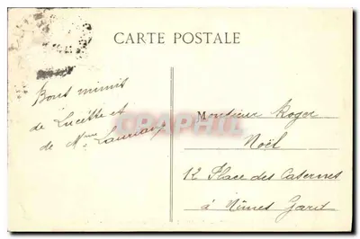 Paris — Le Pont du Parc Monceau — M.J. — n° 522 — Verso