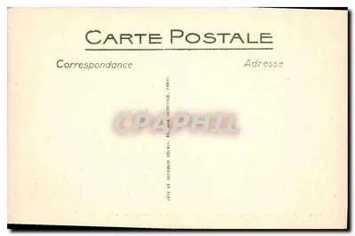 Parijs — Hotel Sully, Inwendigehof, Rue Saint-Antoine — ND. — Achterkant
