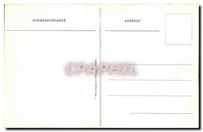 Paris — Die Sieben-Tage-Säule — Verlag A. Abellie, Paris, Nr. 14 — Rückseite