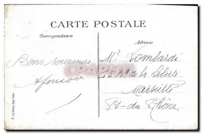PARIS. Mały Pałac — N° 24 — Wydawca E. Le Doley, drukarnia Paris — Rewers