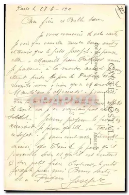 Paris — Place de l'Étoile e Arco do Triunfo — J.H. editor, n° 435 — Verso