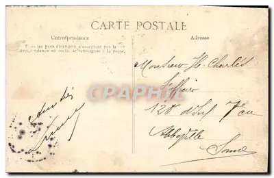 Paryż — Plac Concordii — Obelisk Teb — Wydawca E.P.D. nr 4449 — Rewers