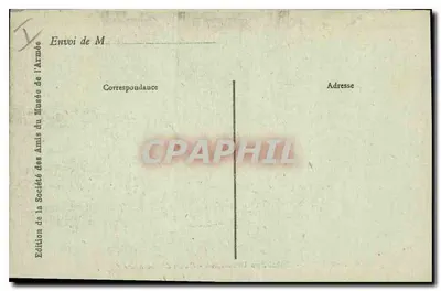 Parijs - Hotel des Invalides - Cour d'Honneur - J.H. n°44 — Achterkant