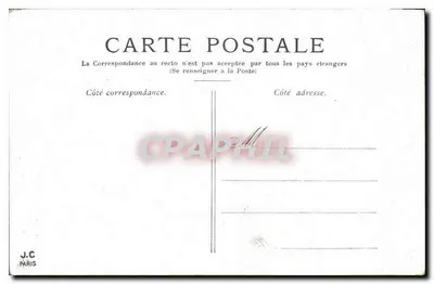 Paryż — Les Invalides — J.C. Paris — Rewers
