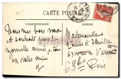 PARIS — El Sacré-Cœur — LL. — n° 1177 — Reverso