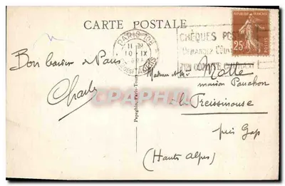 O Domo dos Inválidos — Paris — A.P. n°65 — Verso