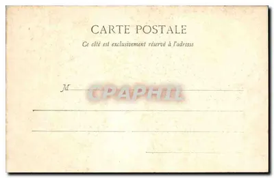 Paris - O Ponte Alexandre — editor desconhecido, n° de série 110 — Verso