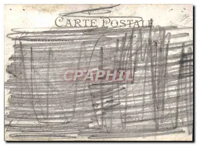 Mulher em traje tradicional — coifas de Pont-Aven — editor desconhecido, número de série não visível — Verso