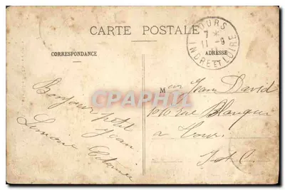 Pont-Aven — La Reine des Fleurs d'ajoncs — Collection Villard, Quimper — Achterkant