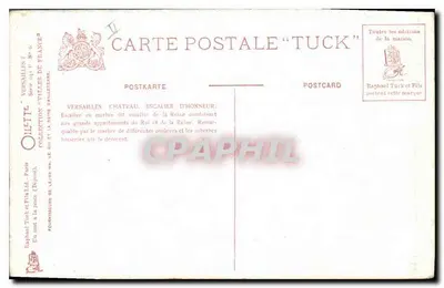 Zamek w Versailles — Schody Honorowe — Tuck — Rewers