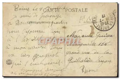 Zet i Zette — L. Ferrand, wyd. Bourg, nr 239 — Rewers