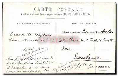 CPA Paris Monument de Victor Hugo — Verso