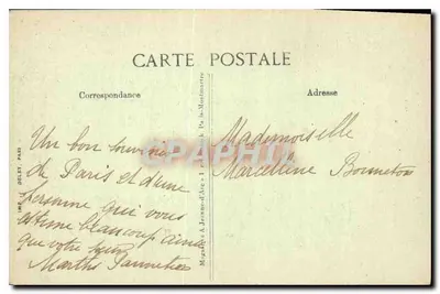 Parijs — Montmartre — Basiliek van het Heilig Hart en de Savoyarde — Achterkant
