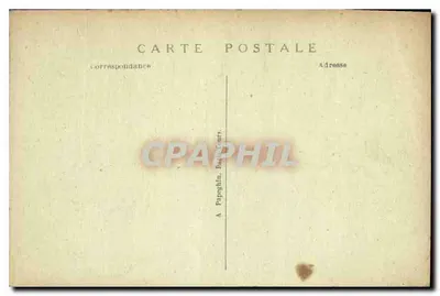 Le Lac du Bois de Boulogne — Paris — A.P. n°286 — Verso