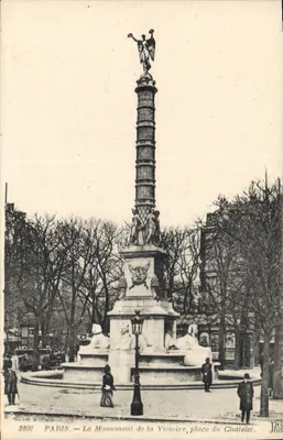 Paris — O Monumento da Vitória, praça do Castelo — JNL Photo, n° 3102