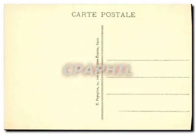 Widok z Paryża — Trocadéro widziane z pod nogami Wieży Eiffla — A. P. — n°57 — Rewers