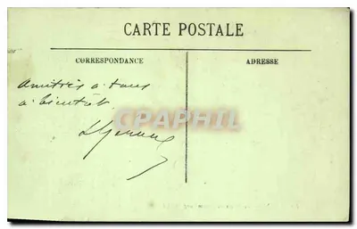 Paris (VIe) — O Palácio do Luxemburgo — LL. — N° 158 — Verso