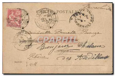 Paris — La Fontaine Médicis — Carte postale — Verso